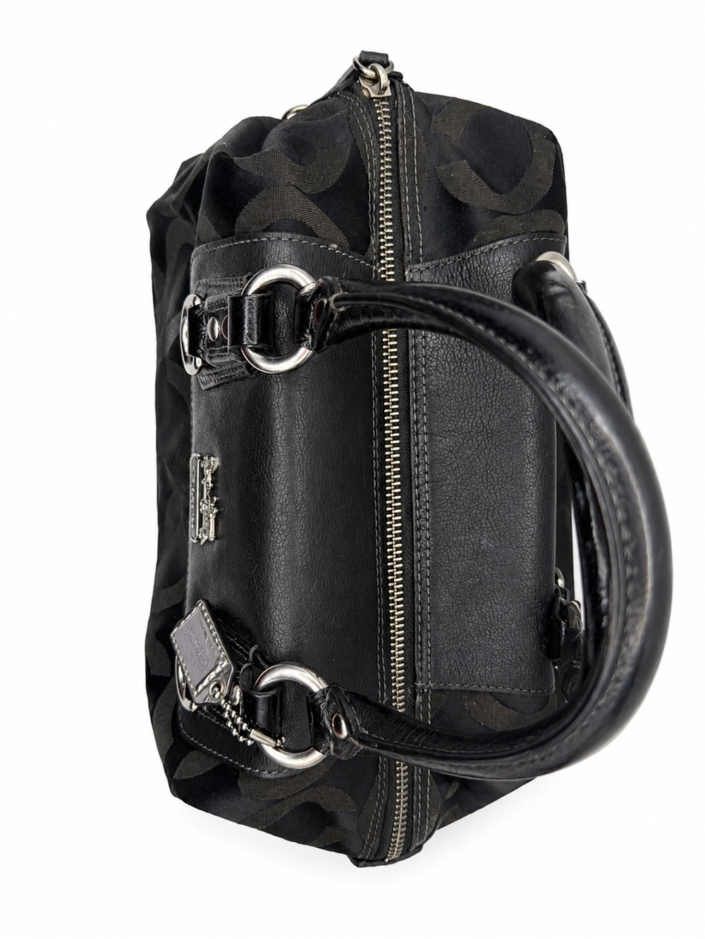 Coach Madison Op Art Sophia Satchel VINTAGE - Picture 5 of 8